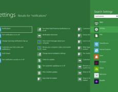 Windows 8: Interne Suche arbeitet 